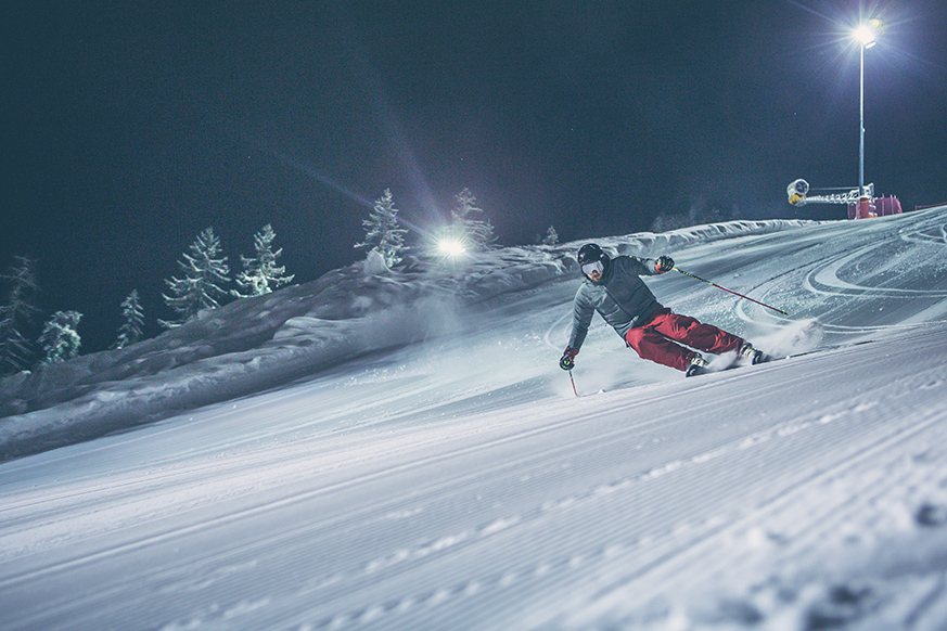 Sci notturno al Monte Baranci San Candido